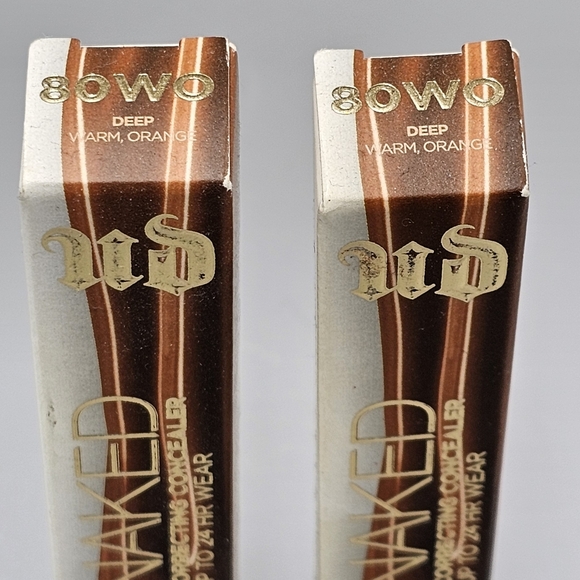 2 New Urban Decay Naked Correcting Concealer 80WO Deep Warm Orange - Picture 3 of 12
